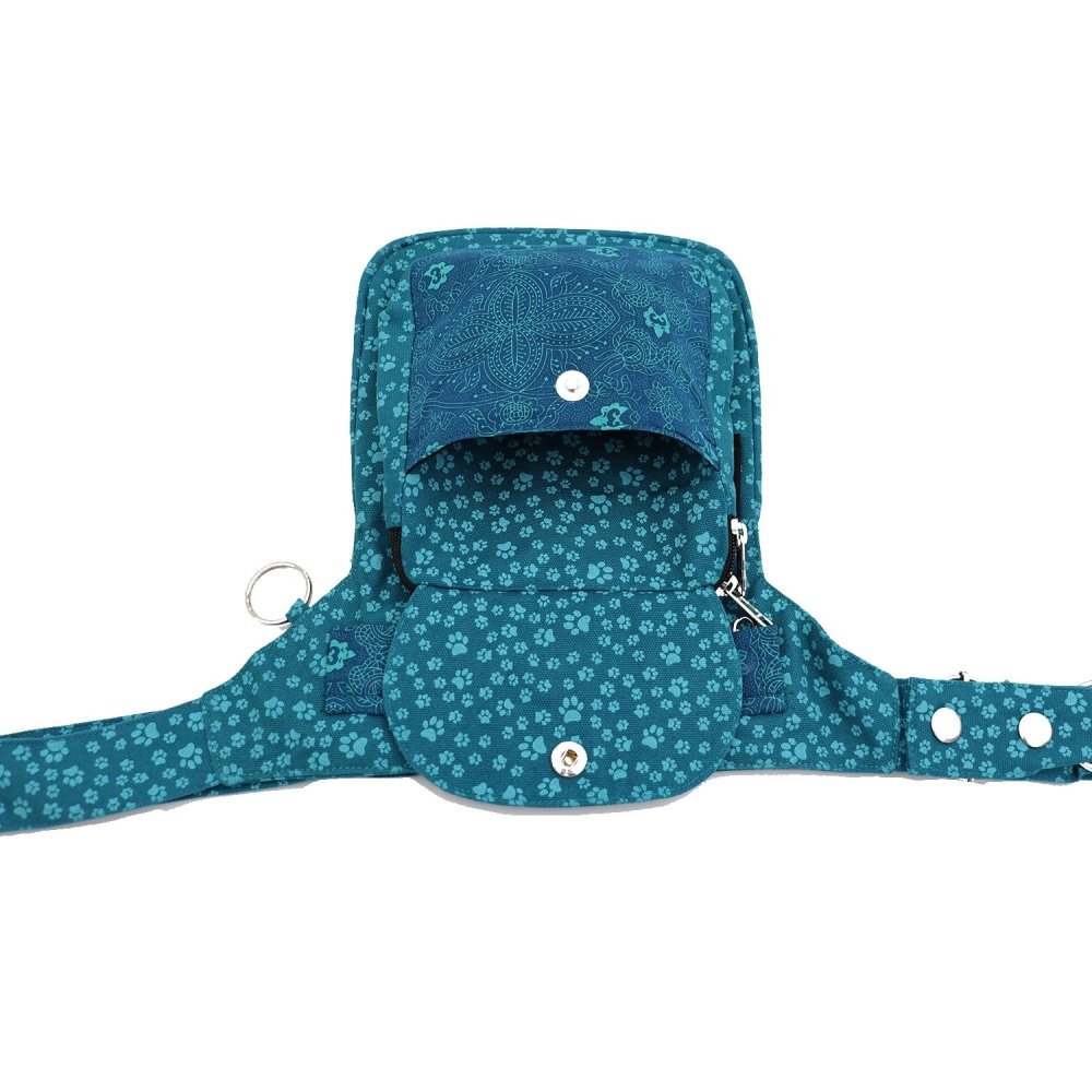Nijens Hüfttasche Hannover - Bauchtasche Pfote -türkis - Egypt-Tierisch tolle Geschenke