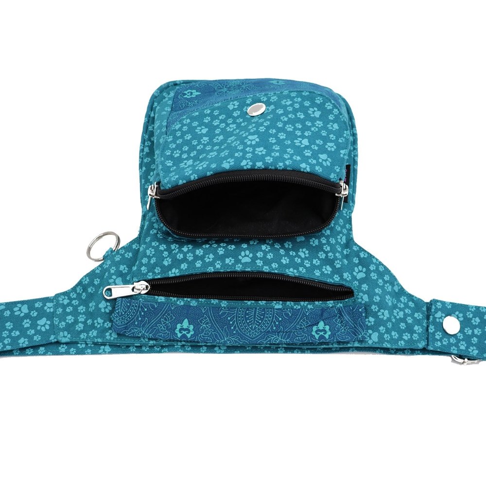Nijens Hüfttasche Hannover - Bauchtasche Pfote -türkis - Egypt-Tierisch tolle Geschenke