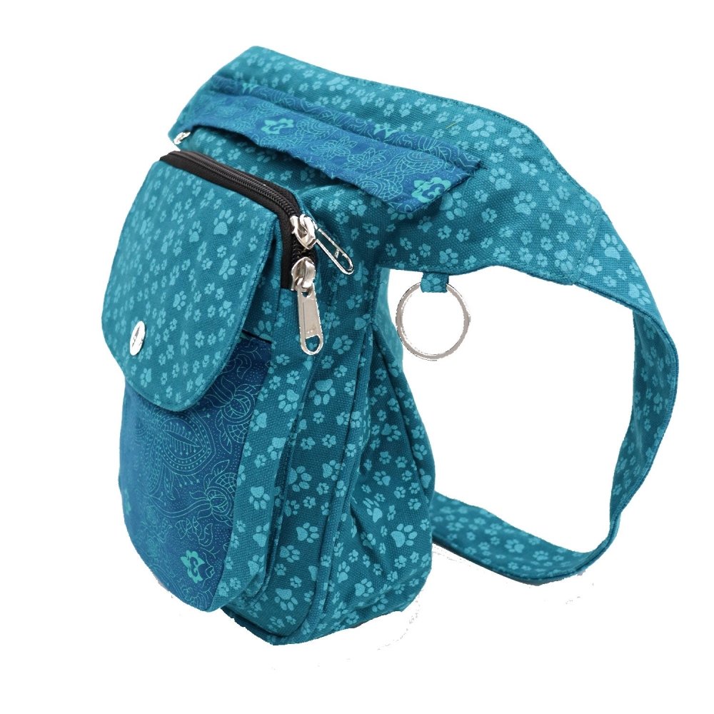 Nijens Hüfttasche Hannover - Bauchtasche Pfote -türkis - Egypt-Tierisch tolle Geschenke