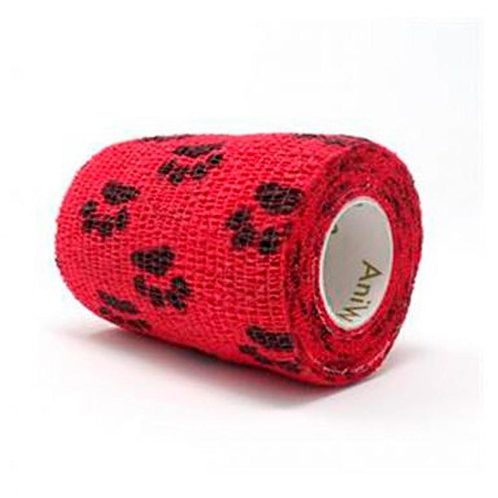 AniWrap™ Verband - elastische & selbsthaftende Bandage -Pfötchen-