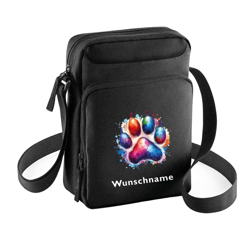 Outdoor Leckerlitasche Umhängetasche Aquarell Pfote-Tierisch tolle Geschenke