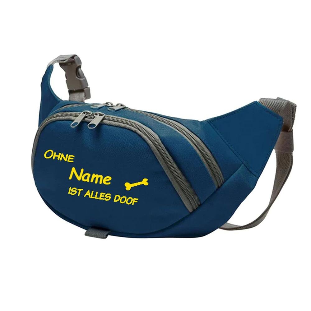 Bauchtasche Fun Ohne Hund ist alles doof - Tierisch tolle Geschenke