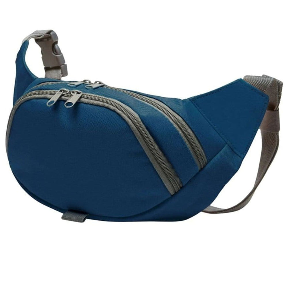 bauchtasche hundetraining mit reißverschluss navy