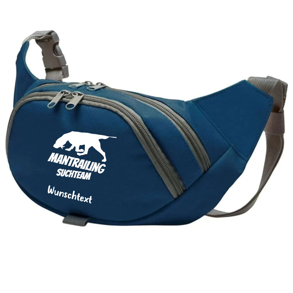 Bauchtasche Fun | Mantrailing Edition blau