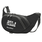 Bauchtasche Mantrailing Edition personalisiert schwarz – Gassitasche Hundetraining