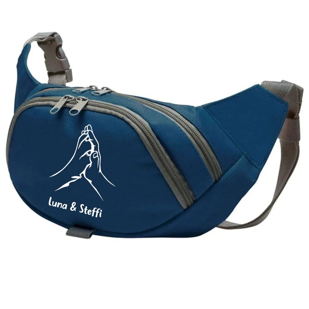 Bauchtasche personalisierbar navy