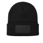 Knit beanies customizable with dog designs and personalized text