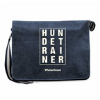 Canvas Messenger Hundetrainer Edition navy