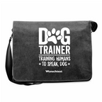 Canvas Messenger Hundetrainer Edition schwarz