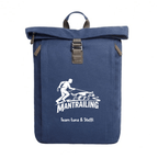 Mantrailing Rucksack personalisiert mit Namen Vorderansicht