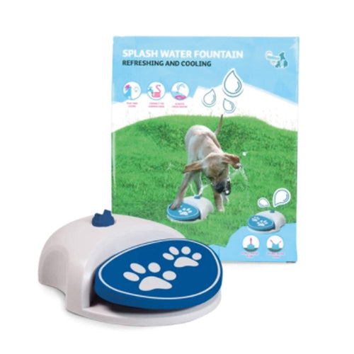 Wasserfontaine Hund
