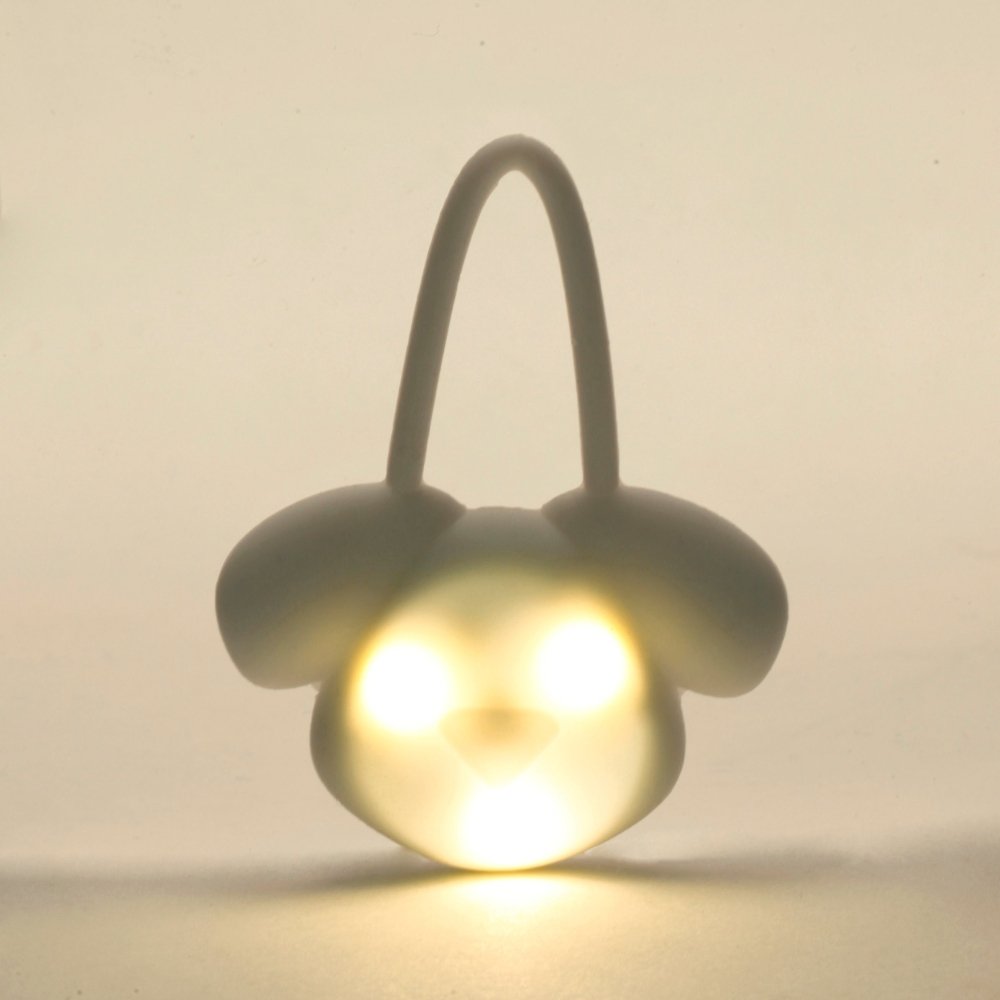 LED Namensanhänger Hund – leuchtender Sicherheitsanhänger mit 3 Modi