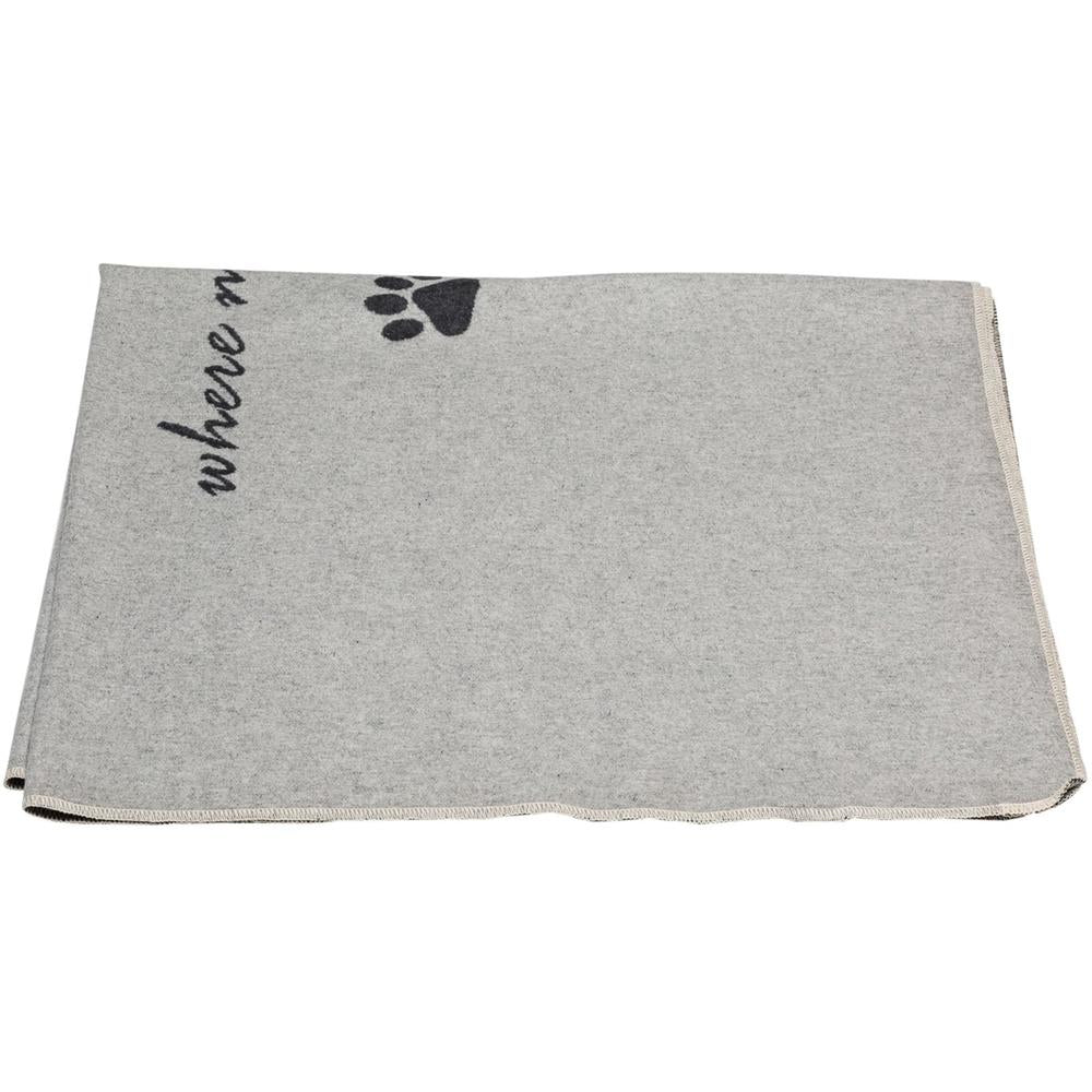 Decke home is where my dog is - Tierisch tolle Geschenke