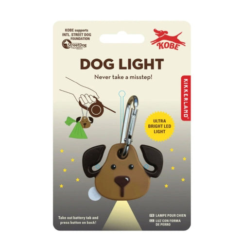 Dog Light LED Anhänger an Hundeleine – Sicherheitslicht für Abendspaziergänge