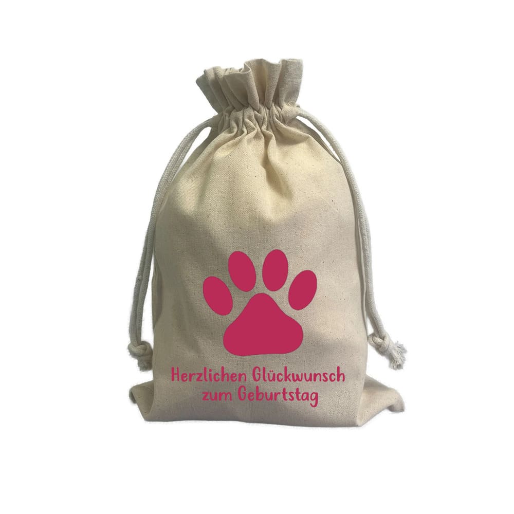 Personalized Dog Gift Set "Happy Birthday" 🎂🐾 | with Paw Print Cooking Spoon & Paw Print Pasta