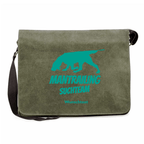 Canvas Schultertasche für Mantrailer mit Wunschname