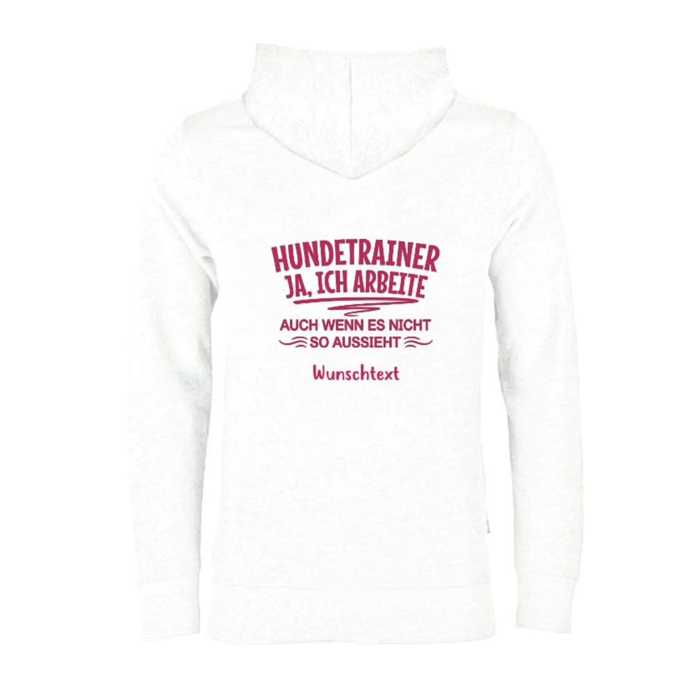 Personalisierter Herren Hoodie | Hundetrainer Edition