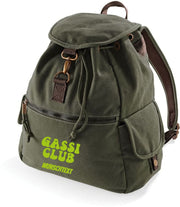 Canvas Rucksack Hunderassen Edition – mit Silhouette deiner Rasse, personalisiert, 18 Liter