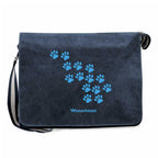 Canvas Schultertasche Messenger personalisierbar | Gassi Edition