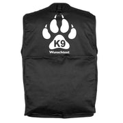 K9 SAR Hundesportweste – personalisiert mit Wunschname