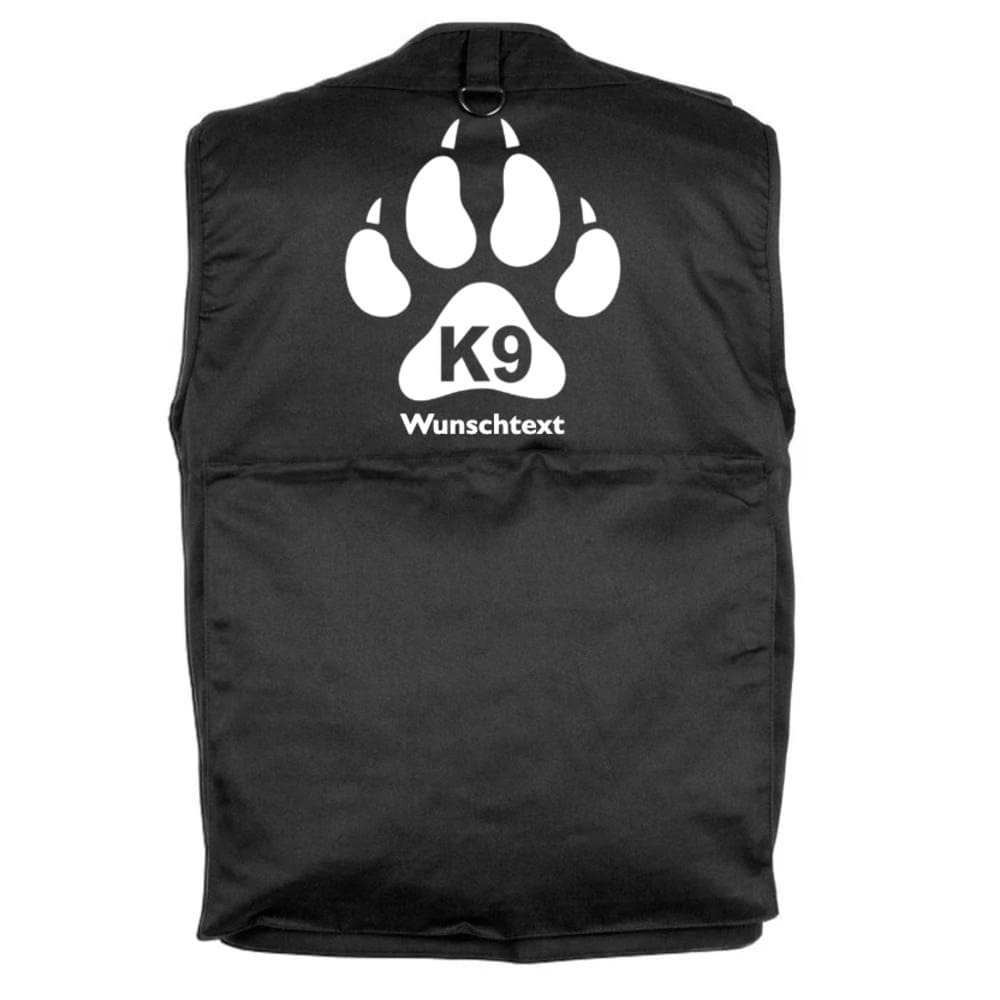 K9 SAR Hundesportweste – personalisiert mit Wunschname
