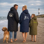 Personalisierbarer Strandmantel für die ganze Familie: ie mehr frieren am Strand