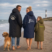 Personalisierbarer Strandmantel für die ganze Familie: ie mehr frieren am Strand