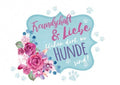 Alu-Türschild - Freundschaft und Liebe-Tierisch tolle Geschenke