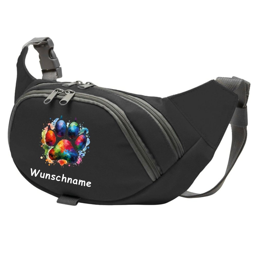 Bauchtasche Fun Aquarell Pfote-Tierisch tolle Geschenke