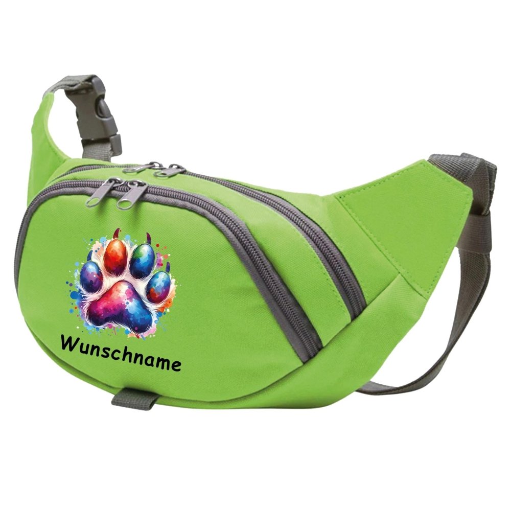 Bauchtasche Fun Aquarell Pfote-Tierisch tolle Geschenke