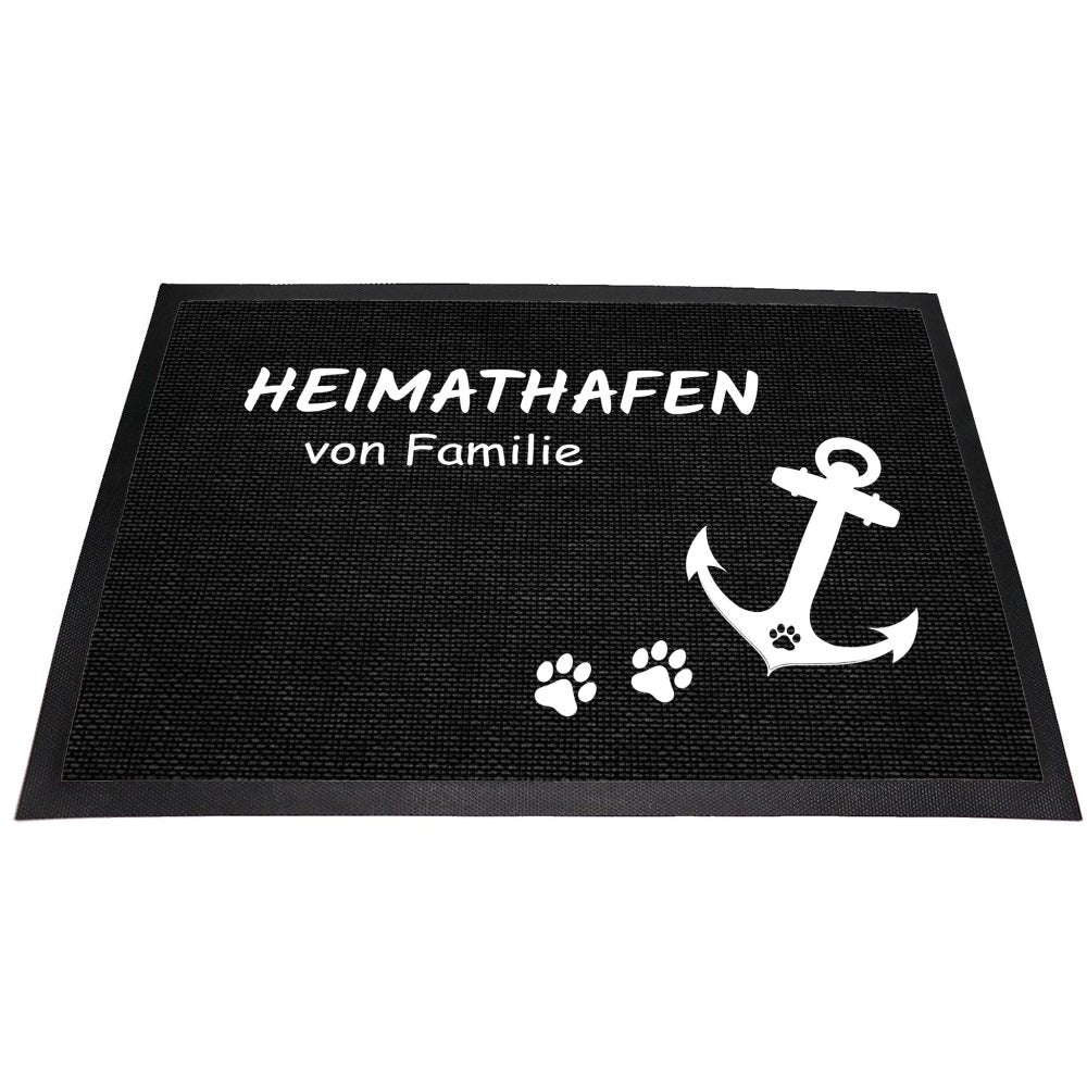 Fußmatte Heimathafen Blanko