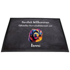 Fußmatte Herrschaftsbereich Wunschname-Tierisch tolle Geschenke