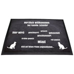 Fußmatte Katze hier wird-Tierisch tolle Geschenke