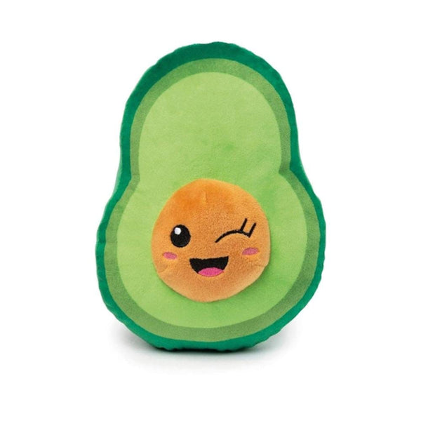 FuzzYard Winky Avocado – Plüsch-Hundespielzeug mit zwinkerndem Kern