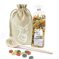 Geschenk-Set Pfötchen Kochlöffel & Pfötchen Nudeln - Hirsch natur-Tierisch tolle Geschenke