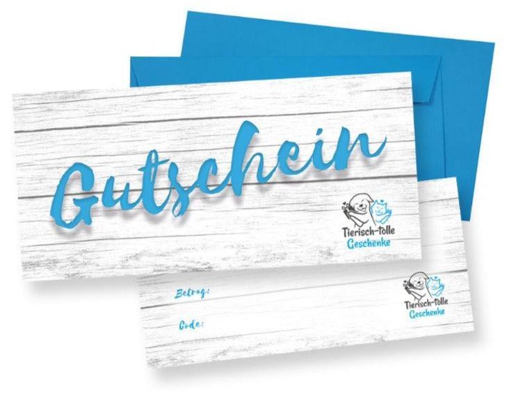 Tierisch-tolle-Geschenkgutscheine von 10 bis 100 Euro-Tierisch tolle Geschenke