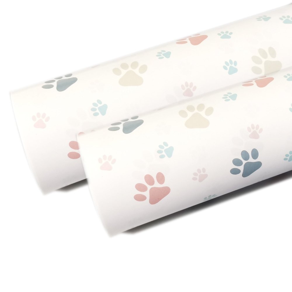 Geschenkpapier Pfote Pastell LIMITIERTE EDITION-Tierisch tolle Geschenke