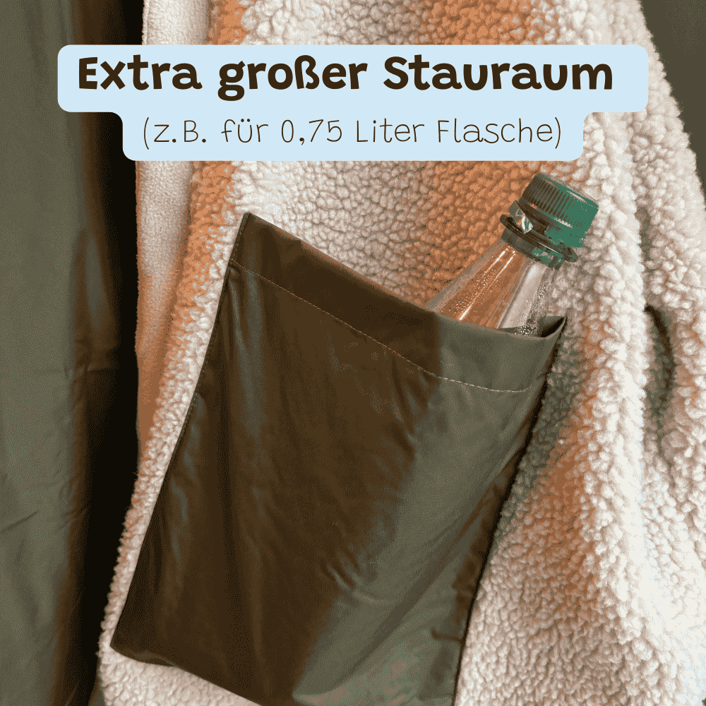 Extra großer Stauraum -  Innnentasche