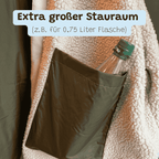 Extra großer Stauraum -  Innnentasche