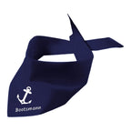 Halstuch mit Anker und Wunschnamen