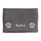 Handtuch mit Wunschname und Wunschmotiv