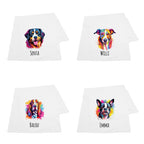 Handtuch Hunderasse Aquarell-Tierisch tolle Geschenke