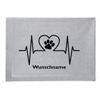 Herz 2 - Fleece Schmusedecke 127 x 150 cm, tierisch tolle geschenke