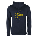 Hoodie navy never walk alone