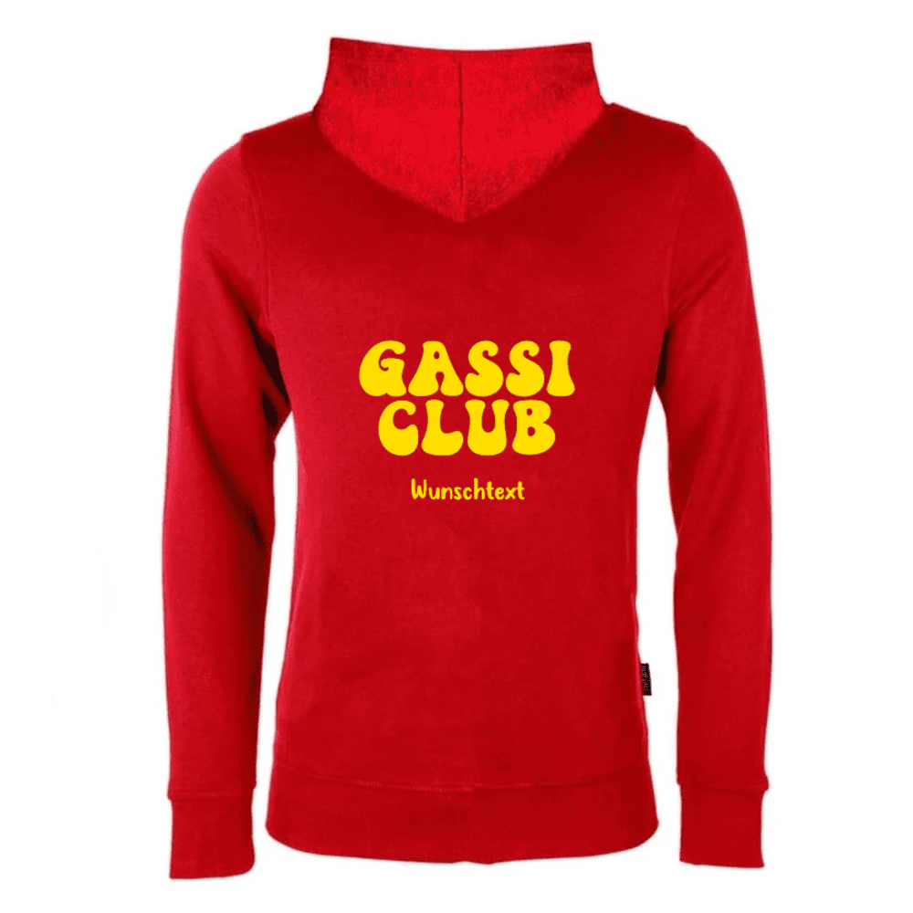 Hoodi rot Gassi Club