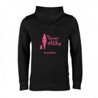 Hoodie schwarz never walk alone