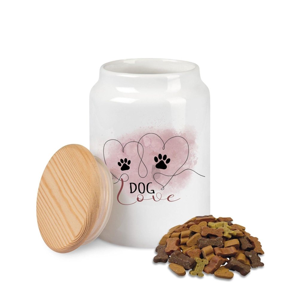 Hunde Leckerli Keramikdose - Doglove