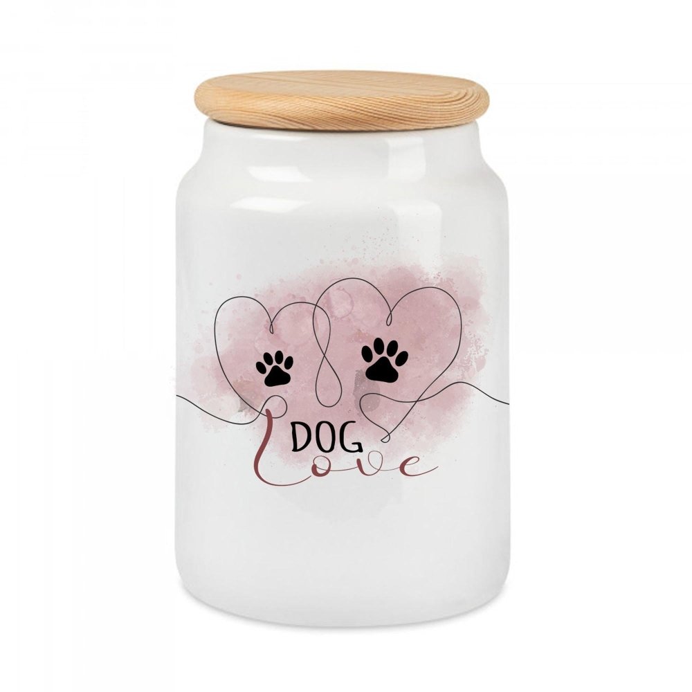 Hunde Leckerli Keramikdose - Doglove