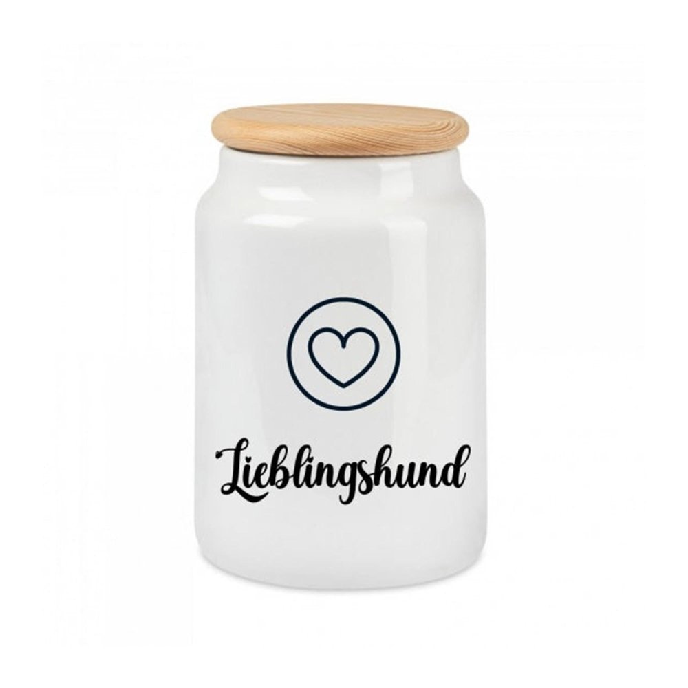Hunde Leckerli Keramikdose - Lieblingshund