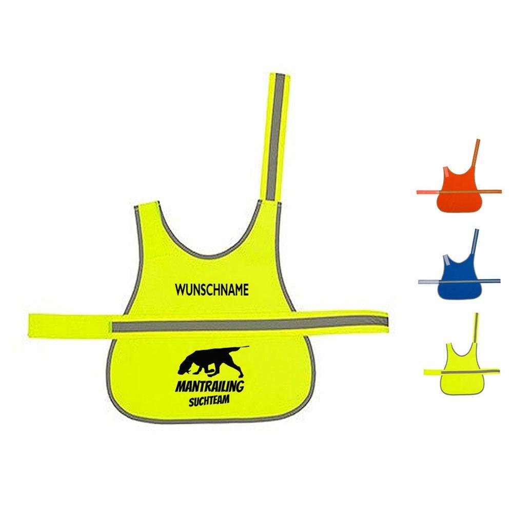 Hunde Warnweste Sicherheitsweste Mantrailing 6